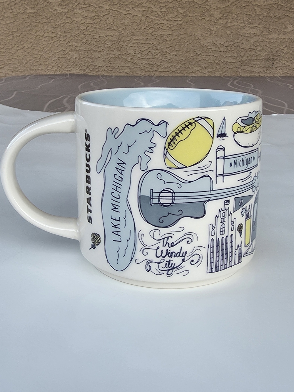 NWOT Starbucks Chicago Been There Series Mug Illinois Windy City r 14oz 2019
